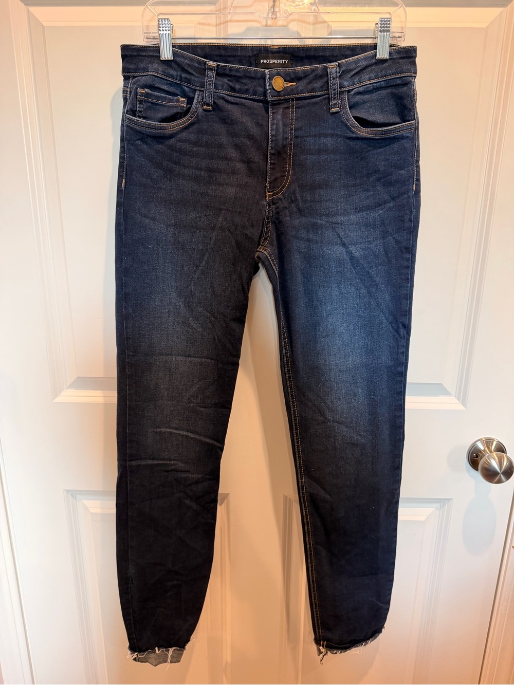 Prosperity Navy Blue Skinny Jeans Size 31
